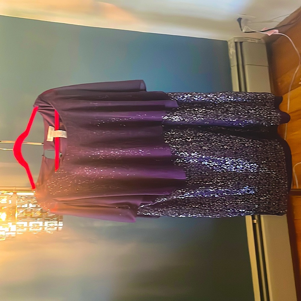 Catherine’s 28W Purple layered dress